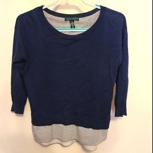 Ralph Lauren Sweater with Layered Bottom